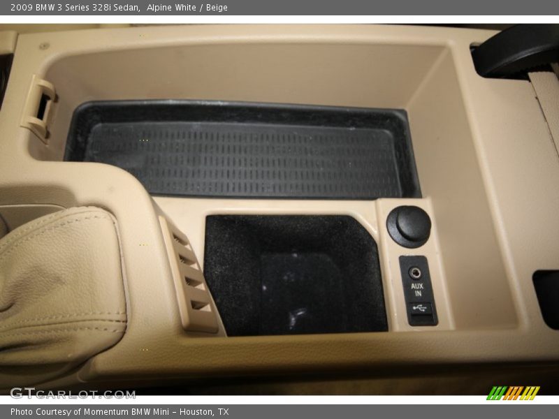 Alpine White / Beige 2009 BMW 3 Series 328i Sedan
