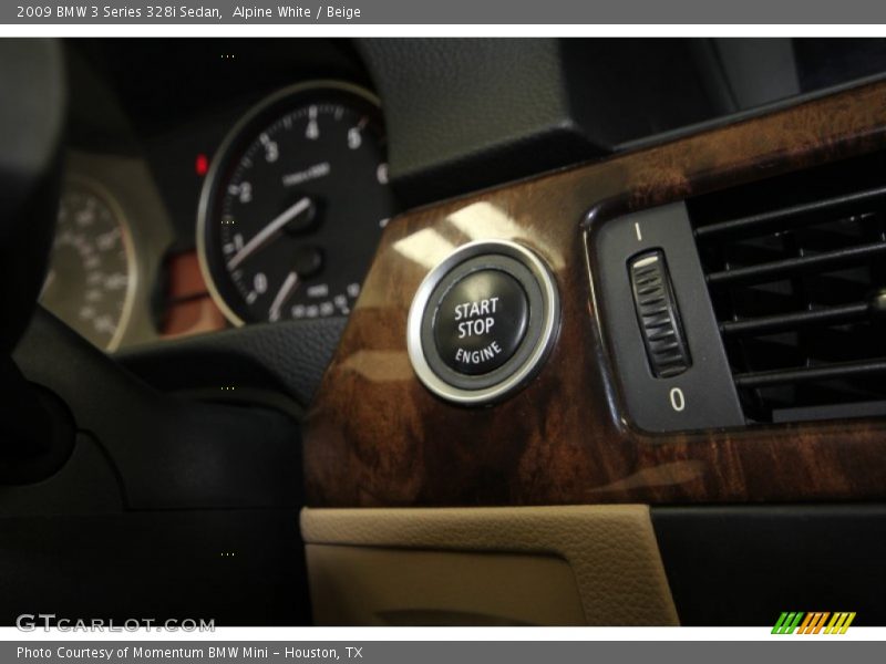 Alpine White / Beige 2009 BMW 3 Series 328i Sedan
