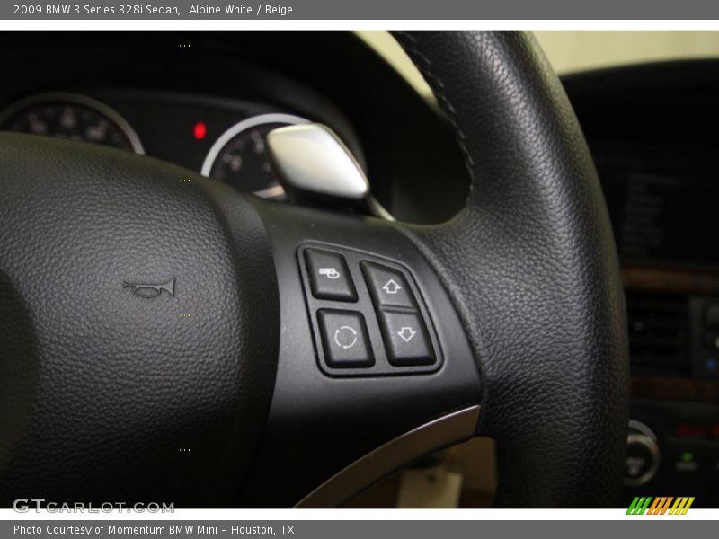 Alpine White / Beige 2009 BMW 3 Series 328i Sedan