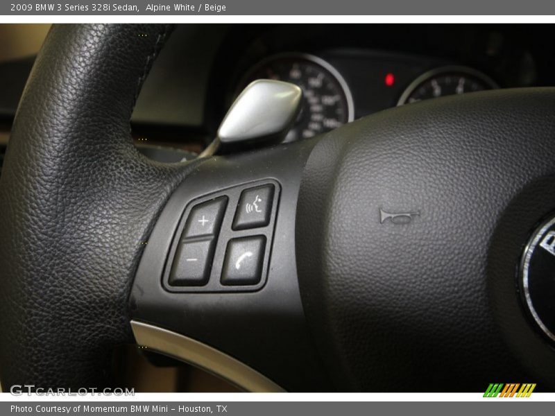 Alpine White / Beige 2009 BMW 3 Series 328i Sedan