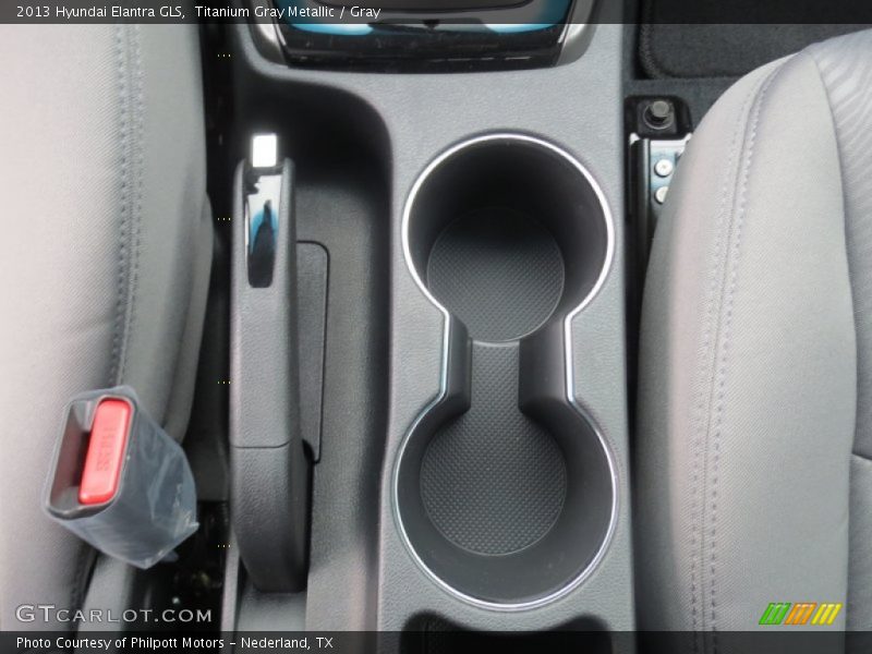 Titanium Gray Metallic / Gray 2013 Hyundai Elantra GLS