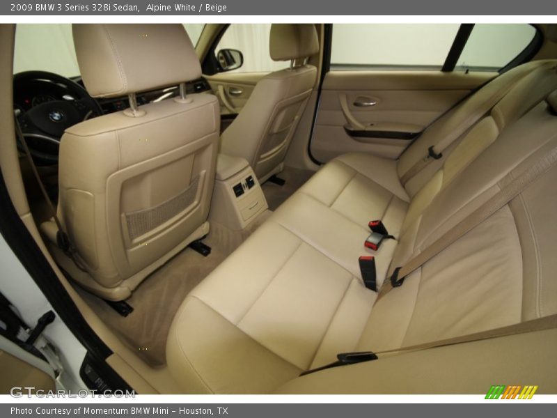 Alpine White / Beige 2009 BMW 3 Series 328i Sedan