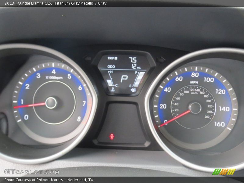  2013 Elantra GLS GLS Gauges