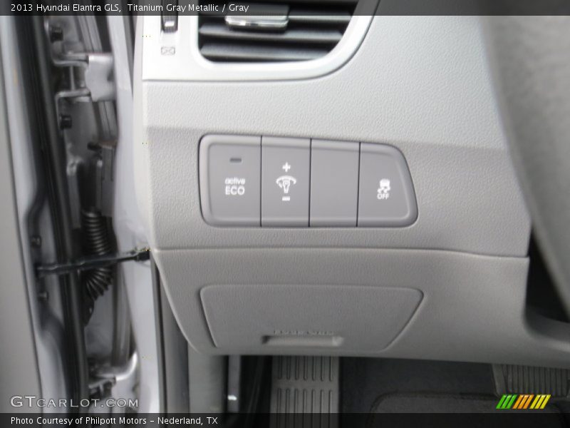 Titanium Gray Metallic / Gray 2013 Hyundai Elantra GLS