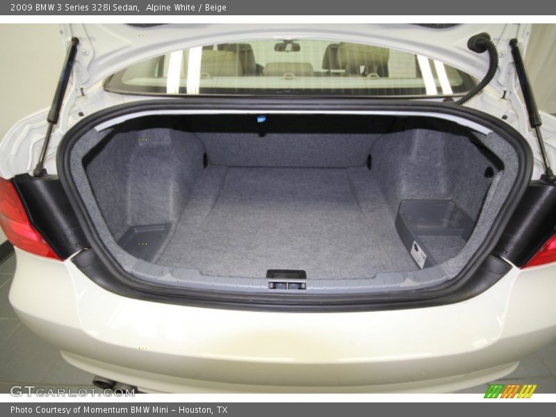 Alpine White / Beige 2009 BMW 3 Series 328i Sedan