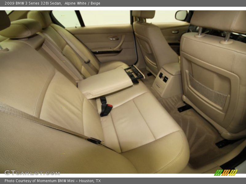 Alpine White / Beige 2009 BMW 3 Series 328i Sedan