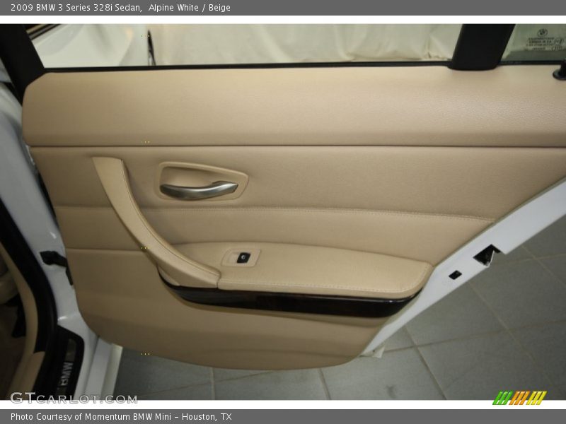 Alpine White / Beige 2009 BMW 3 Series 328i Sedan