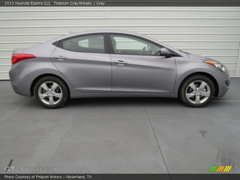 Titanium Gray Metallic / Gray 2013 Hyundai Elantra GLS