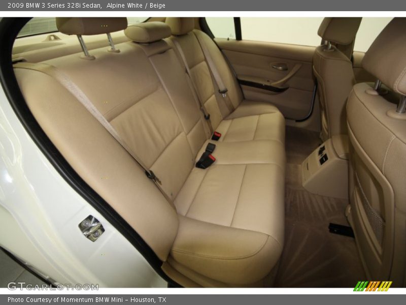 Alpine White / Beige 2009 BMW 3 Series 328i Sedan