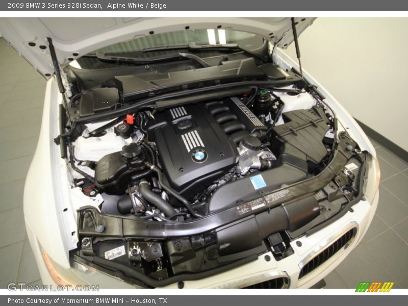 Alpine White / Beige 2009 BMW 3 Series 328i Sedan