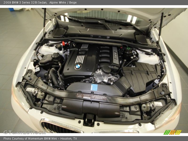 Alpine White / Beige 2009 BMW 3 Series 328i Sedan