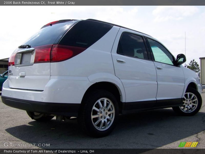 Frost White / Gray 2006 Buick Rendezvous CX