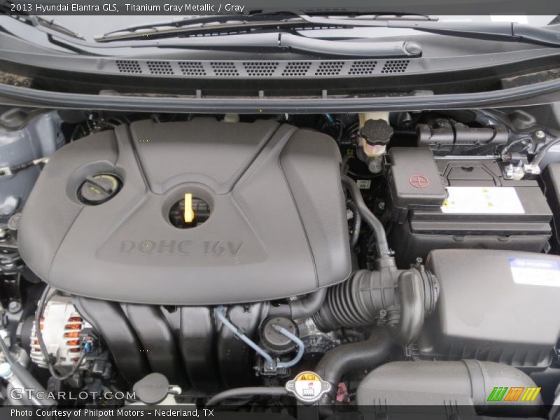 Titanium Gray Metallic / Gray 2013 Hyundai Elantra GLS