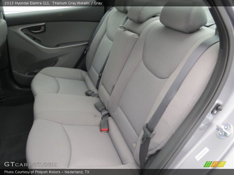 Titanium Gray Metallic / Gray 2013 Hyundai Elantra GLS