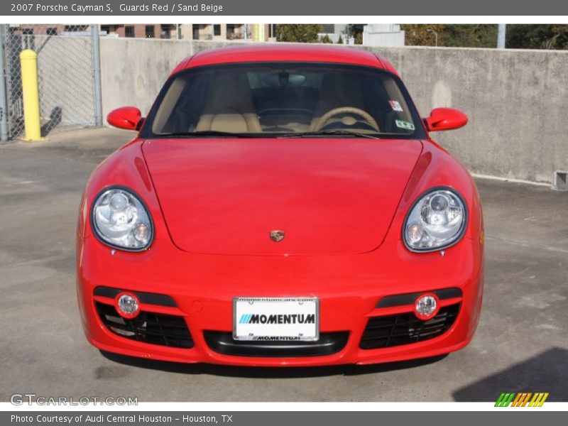 Guards Red / Sand Beige 2007 Porsche Cayman S