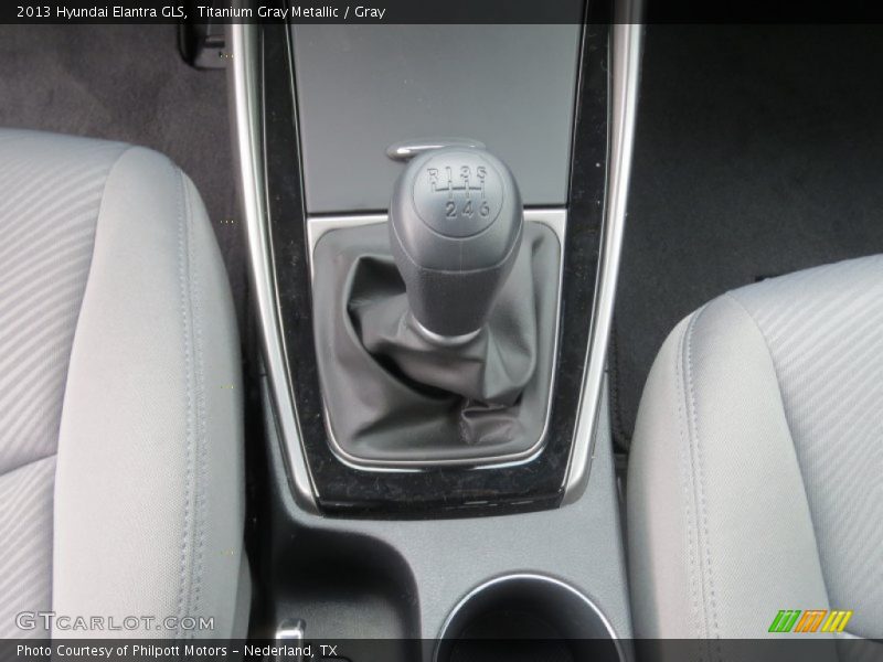 Titanium Gray Metallic / Gray 2013 Hyundai Elantra GLS