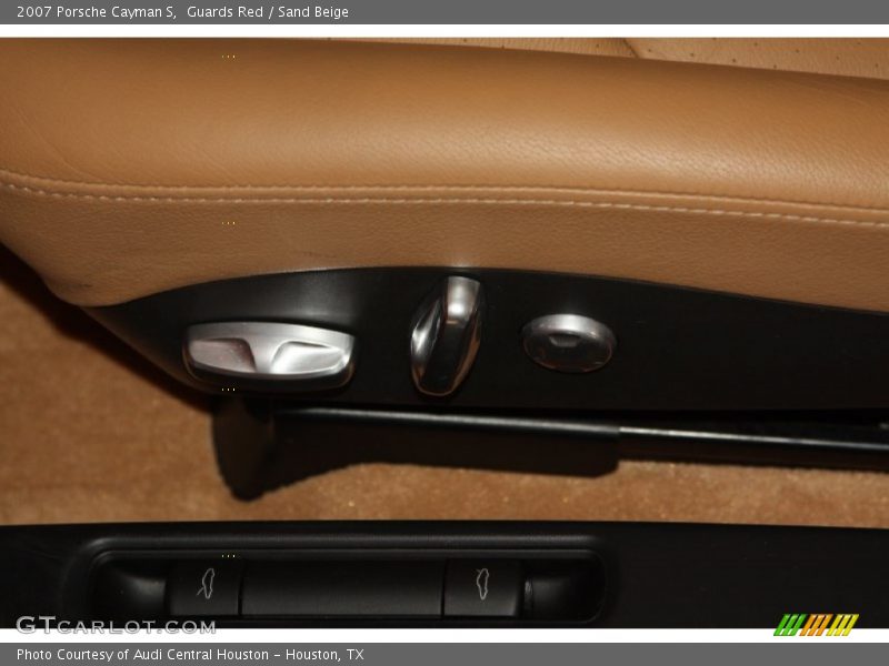 Guards Red / Sand Beige 2007 Porsche Cayman S