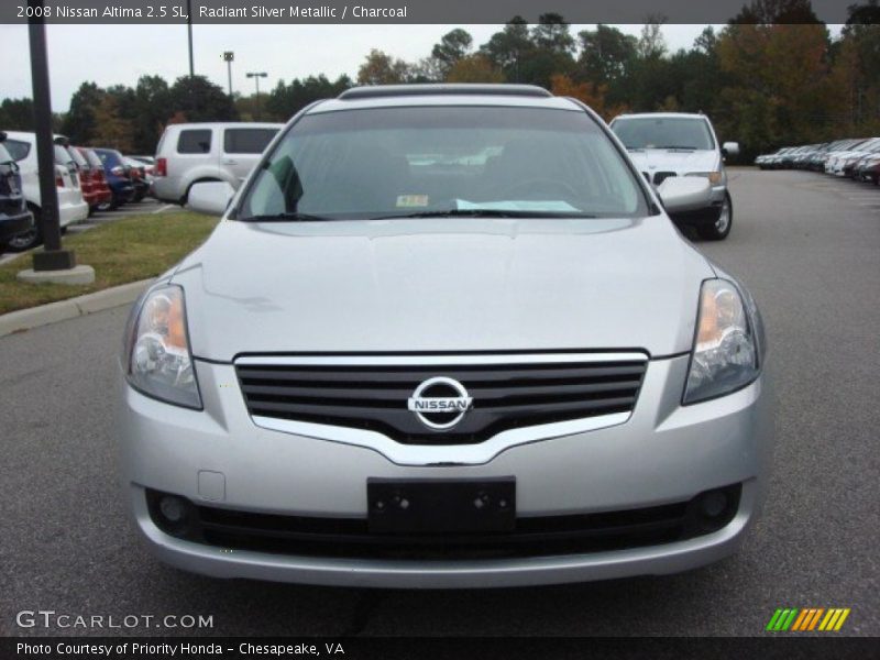Radiant Silver Metallic / Charcoal 2008 Nissan Altima 2.5 SL