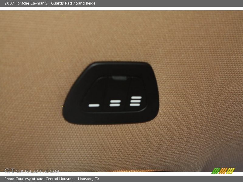 Guards Red / Sand Beige 2007 Porsche Cayman S