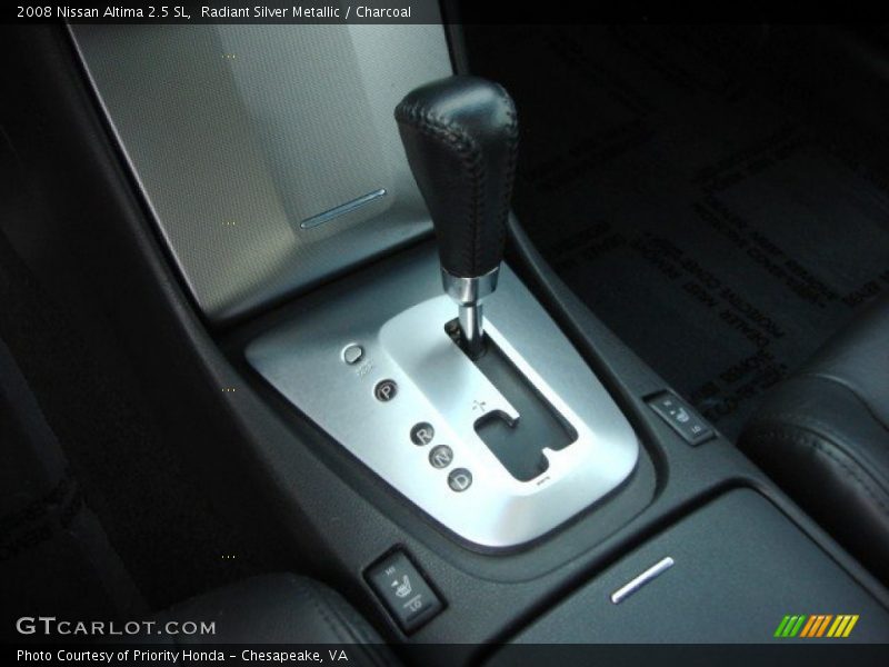 Radiant Silver Metallic / Charcoal 2008 Nissan Altima 2.5 SL