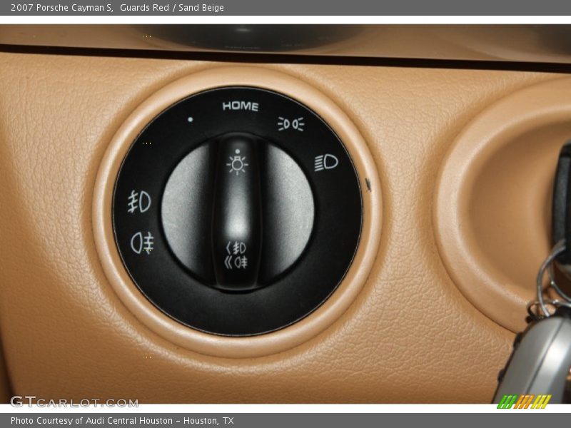 Guards Red / Sand Beige 2007 Porsche Cayman S