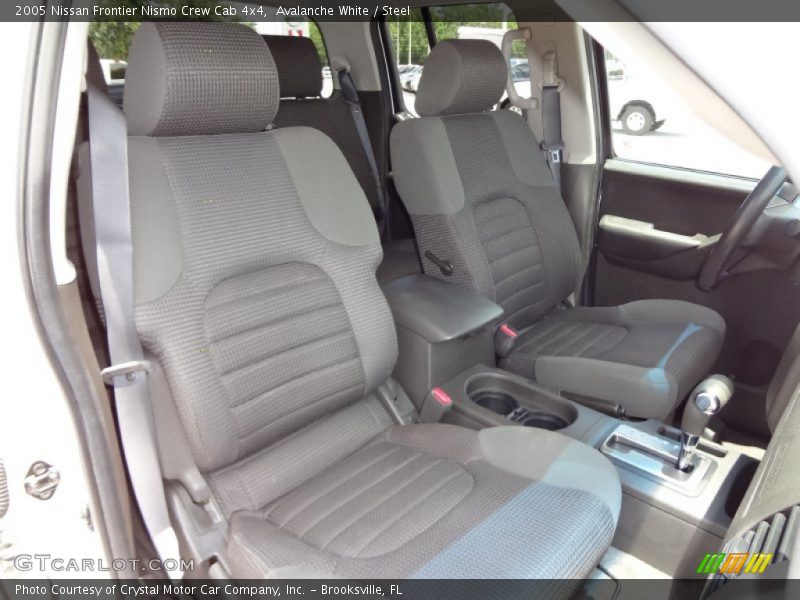 Avalanche White / Steel 2005 Nissan Frontier Nismo Crew Cab 4x4