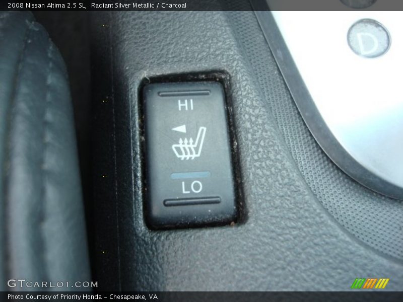 Radiant Silver Metallic / Charcoal 2008 Nissan Altima 2.5 SL