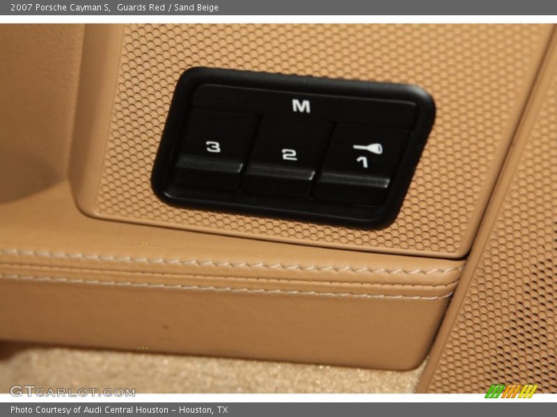 Guards Red / Sand Beige 2007 Porsche Cayman S