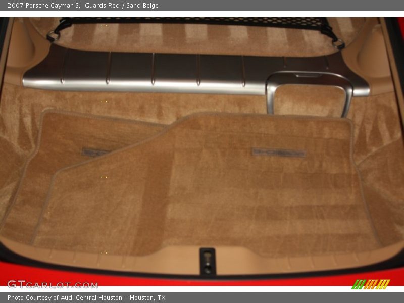 Guards Red / Sand Beige 2007 Porsche Cayman S