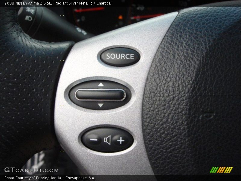 Radiant Silver Metallic / Charcoal 2008 Nissan Altima 2.5 SL