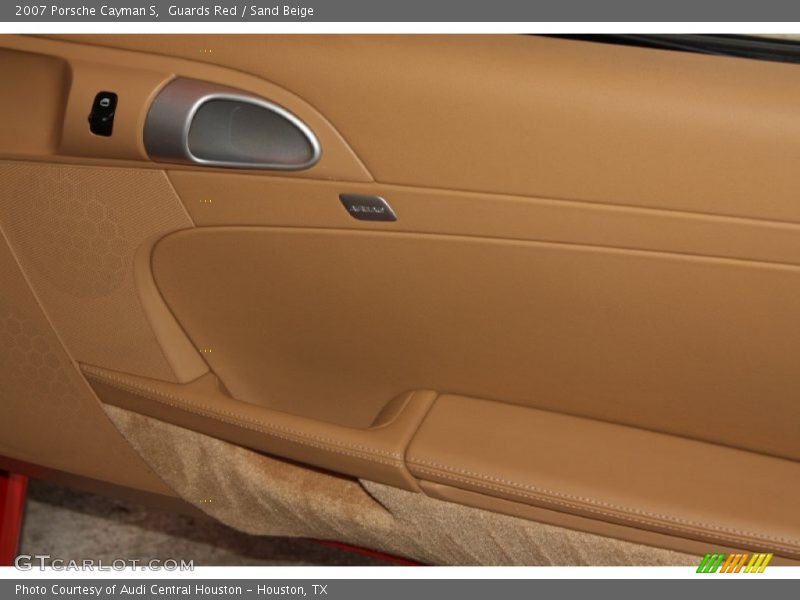 Guards Red / Sand Beige 2007 Porsche Cayman S