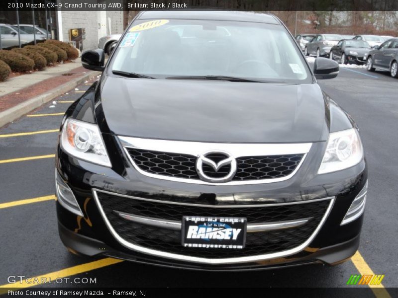 Brilliant Black / Black 2010 Mazda CX-9 Grand Touring AWD