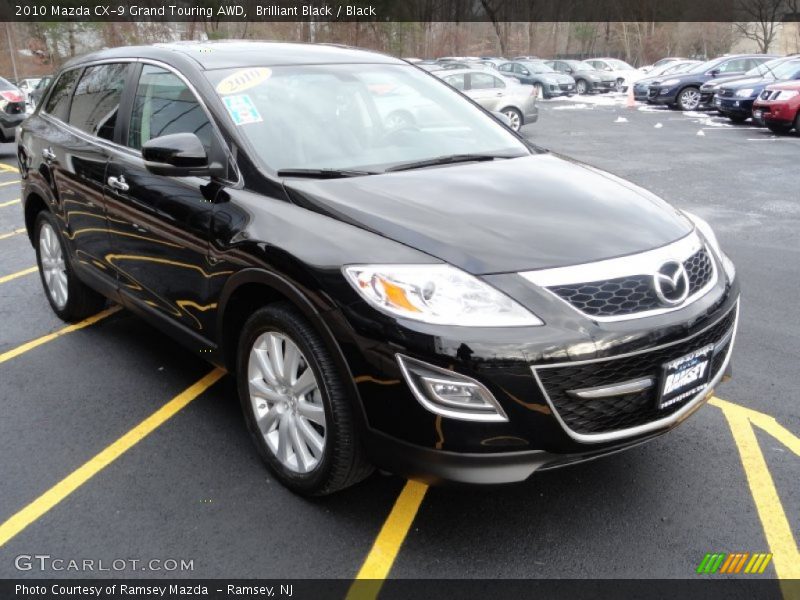 Brilliant Black / Black 2010 Mazda CX-9 Grand Touring AWD