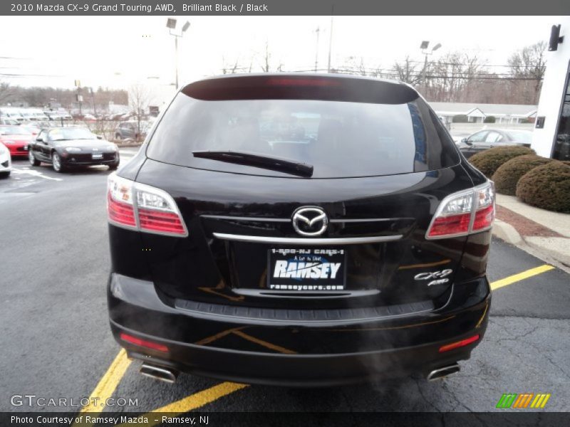 Brilliant Black / Black 2010 Mazda CX-9 Grand Touring AWD