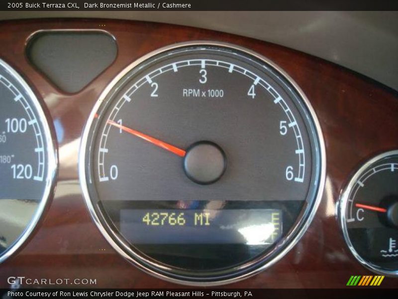 Dark Bronzemist Metallic / Cashmere 2005 Buick Terraza CXL