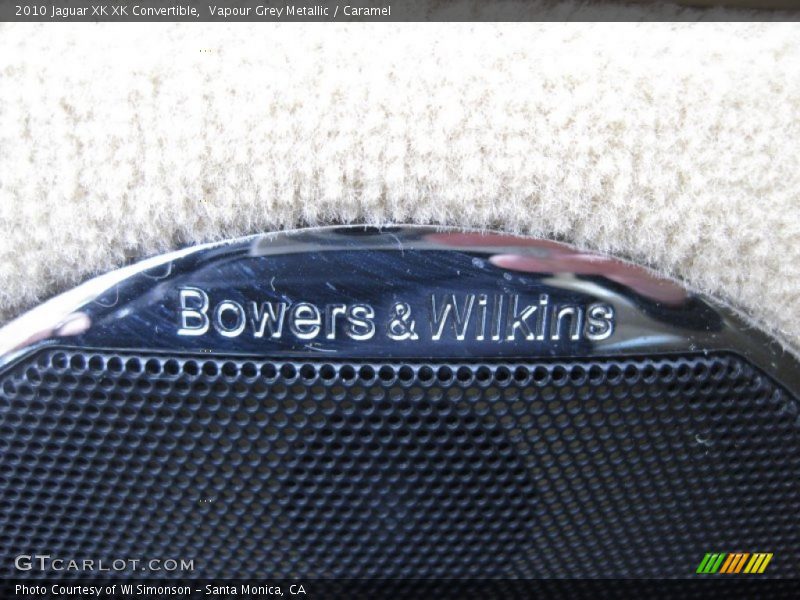 Vapour Grey Metallic / Caramel 2010 Jaguar XK XK Convertible