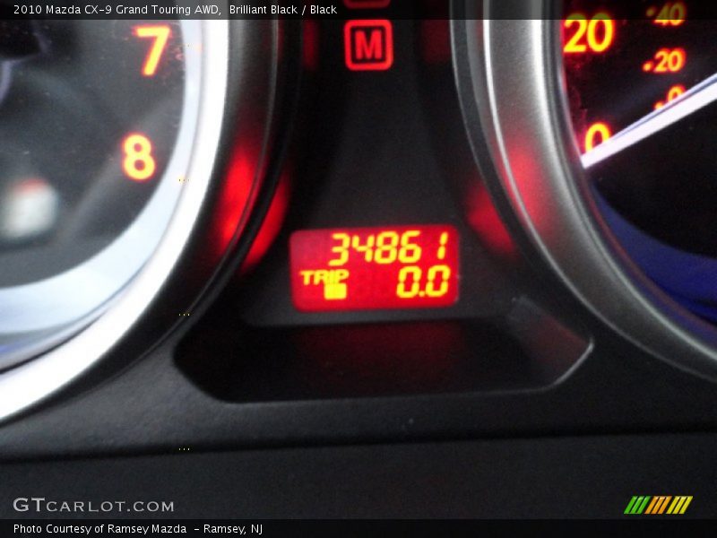 Brilliant Black / Black 2010 Mazda CX-9 Grand Touring AWD