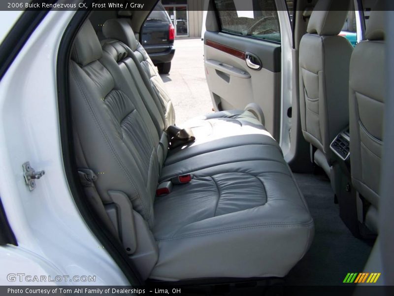 Frost White / Gray 2006 Buick Rendezvous CX