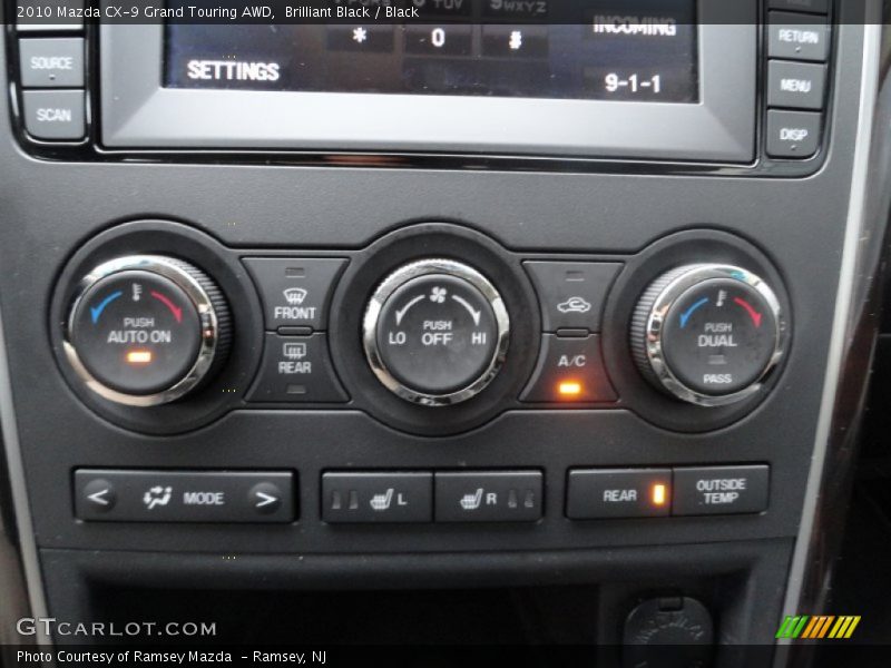Brilliant Black / Black 2010 Mazda CX-9 Grand Touring AWD