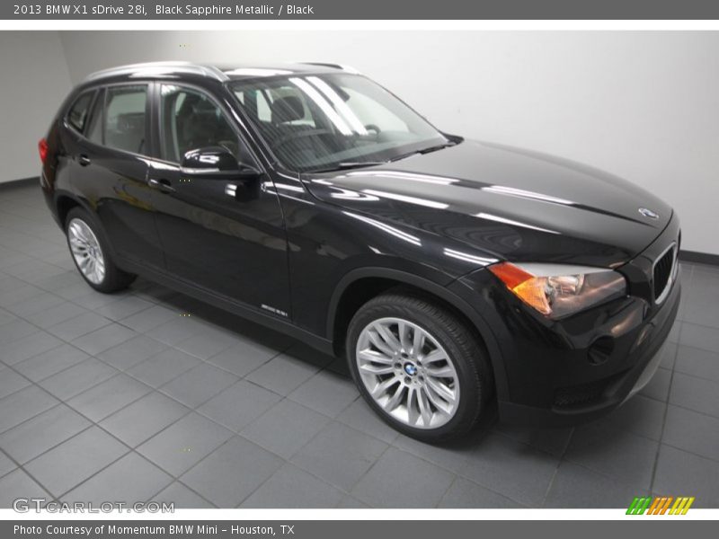 Black Sapphire Metallic / Black 2013 BMW X1 sDrive 28i