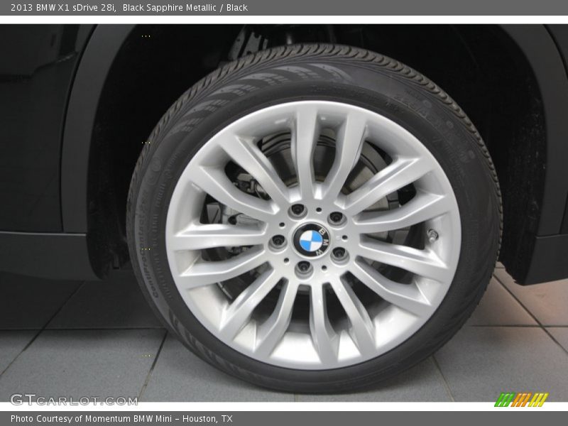 Black Sapphire Metallic / Black 2013 BMW X1 sDrive 28i