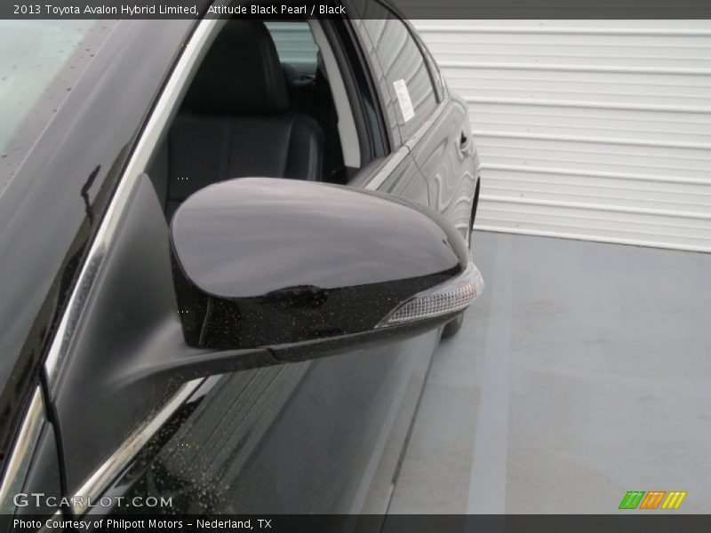 Attitude Black Pearl / Black 2013 Toyota Avalon Hybrid Limited