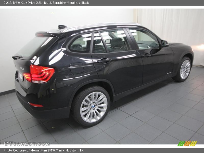 Black Sapphire Metallic / Black 2013 BMW X1 sDrive 28i