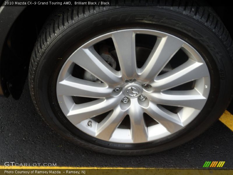 Brilliant Black / Black 2010 Mazda CX-9 Grand Touring AWD