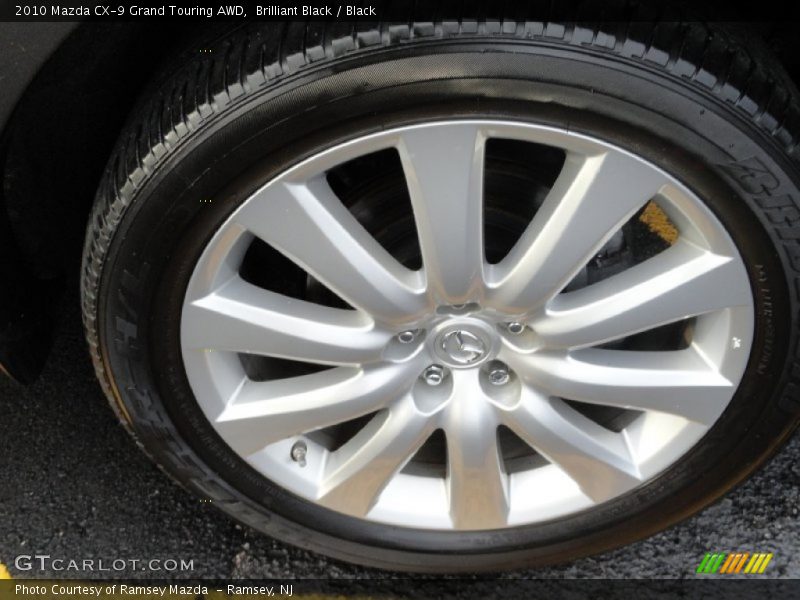 Brilliant Black / Black 2010 Mazda CX-9 Grand Touring AWD