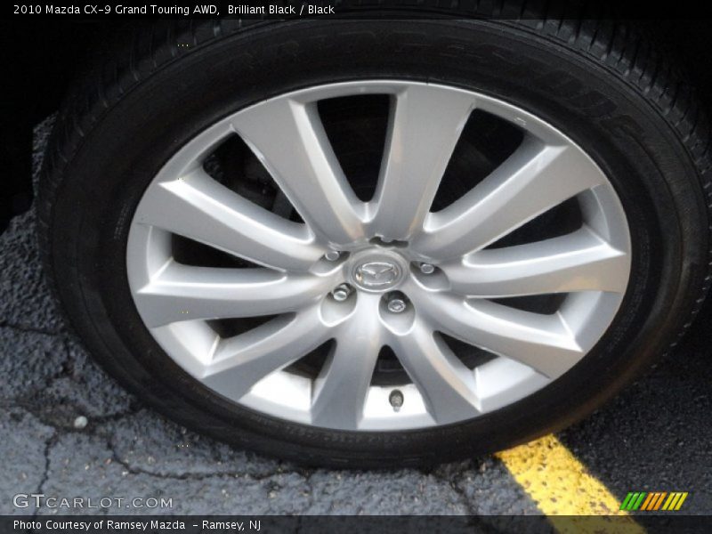 Brilliant Black / Black 2010 Mazda CX-9 Grand Touring AWD