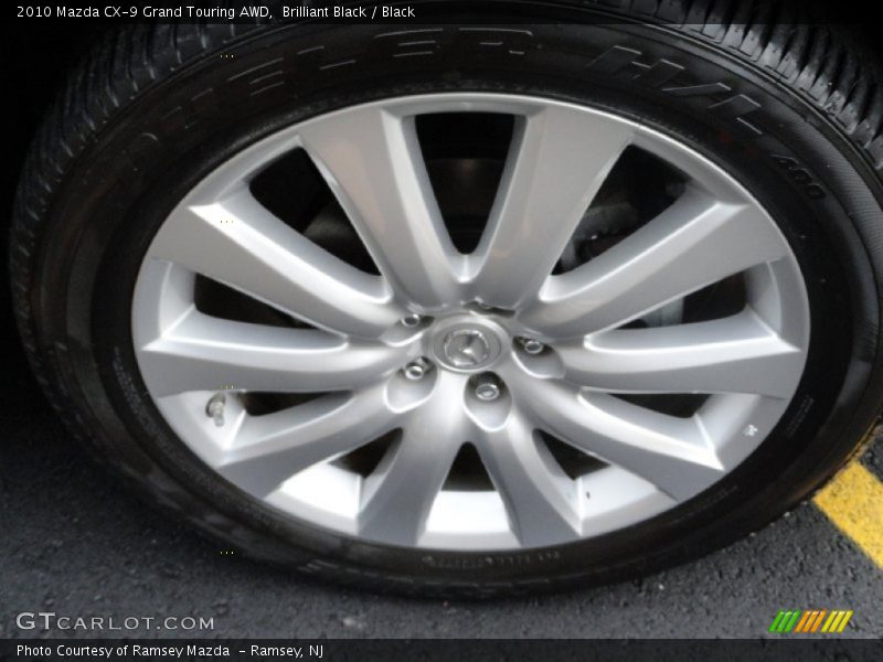 Brilliant Black / Black 2010 Mazda CX-9 Grand Touring AWD