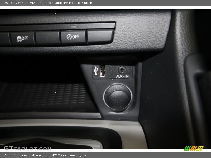 Black Sapphire Metallic / Black 2013 BMW X1 sDrive 28i