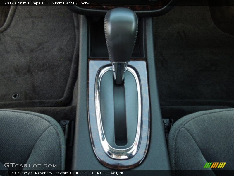 Summit White / Ebony 2012 Chevrolet Impala LT