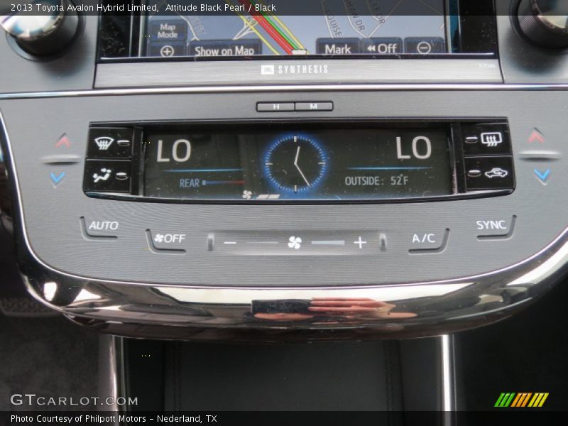 Controls of 2013 Avalon Hybrid Limited